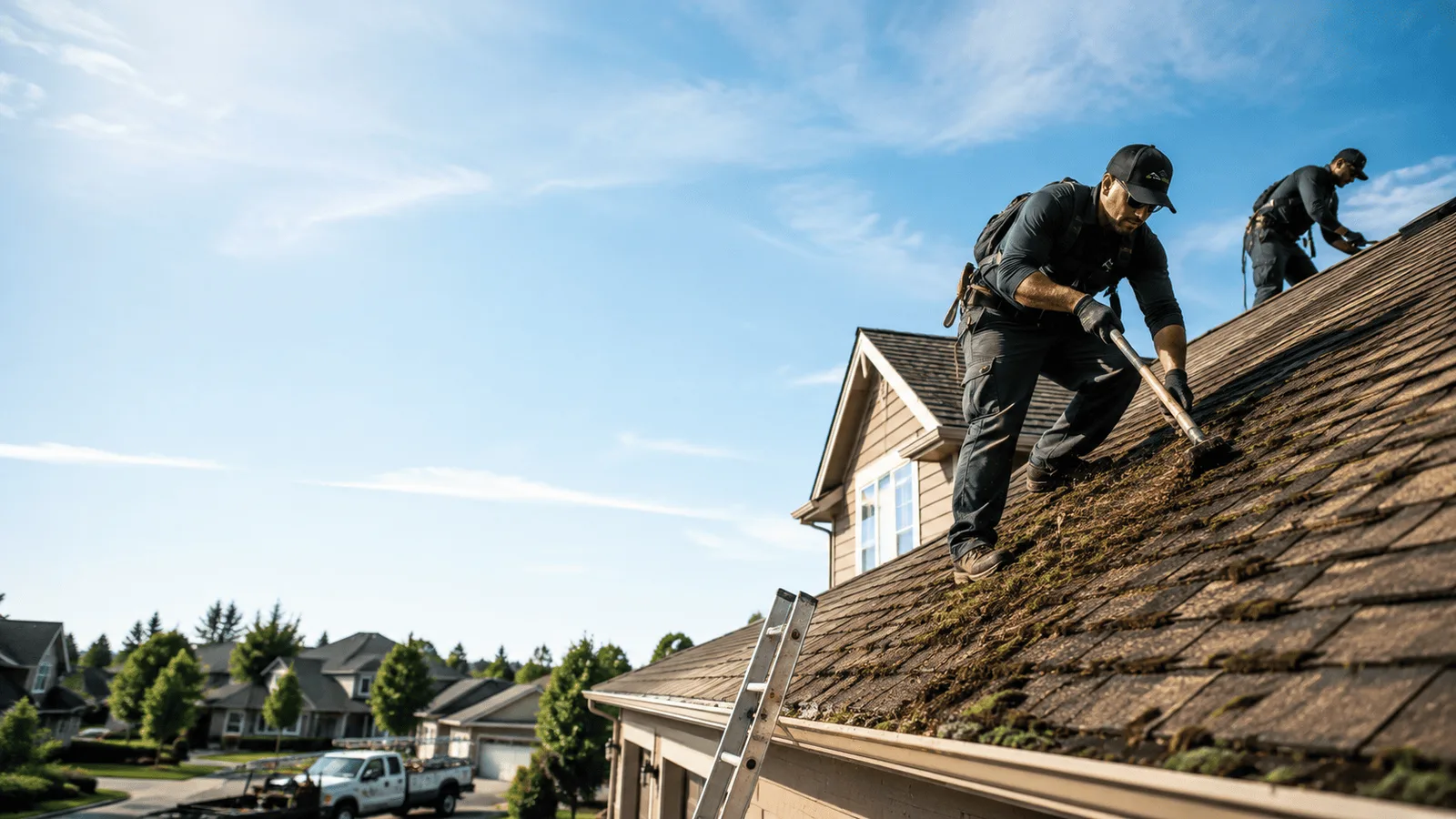 Roof Moss Removal in Harvey, IA near me
